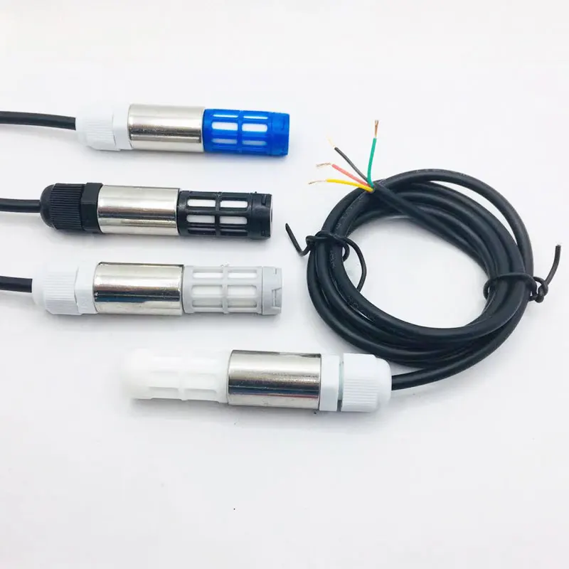 Modul Kolektor Output Modbus Protokol RTU Pendeteksi Suhu dan Kelembapan Rs485 Sensor Probe Modbus-rtu