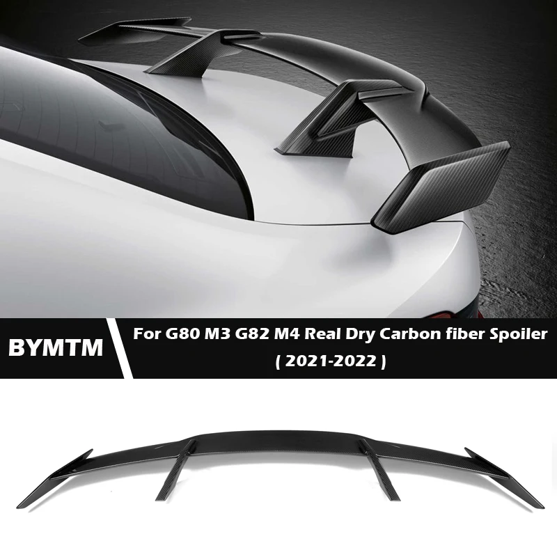 

MP Style Real Dry Carbon fiber G82 M4 Car Ducktail Wing Spoiler For BMW G80 M3 G83 M4 Competition 2021 2022