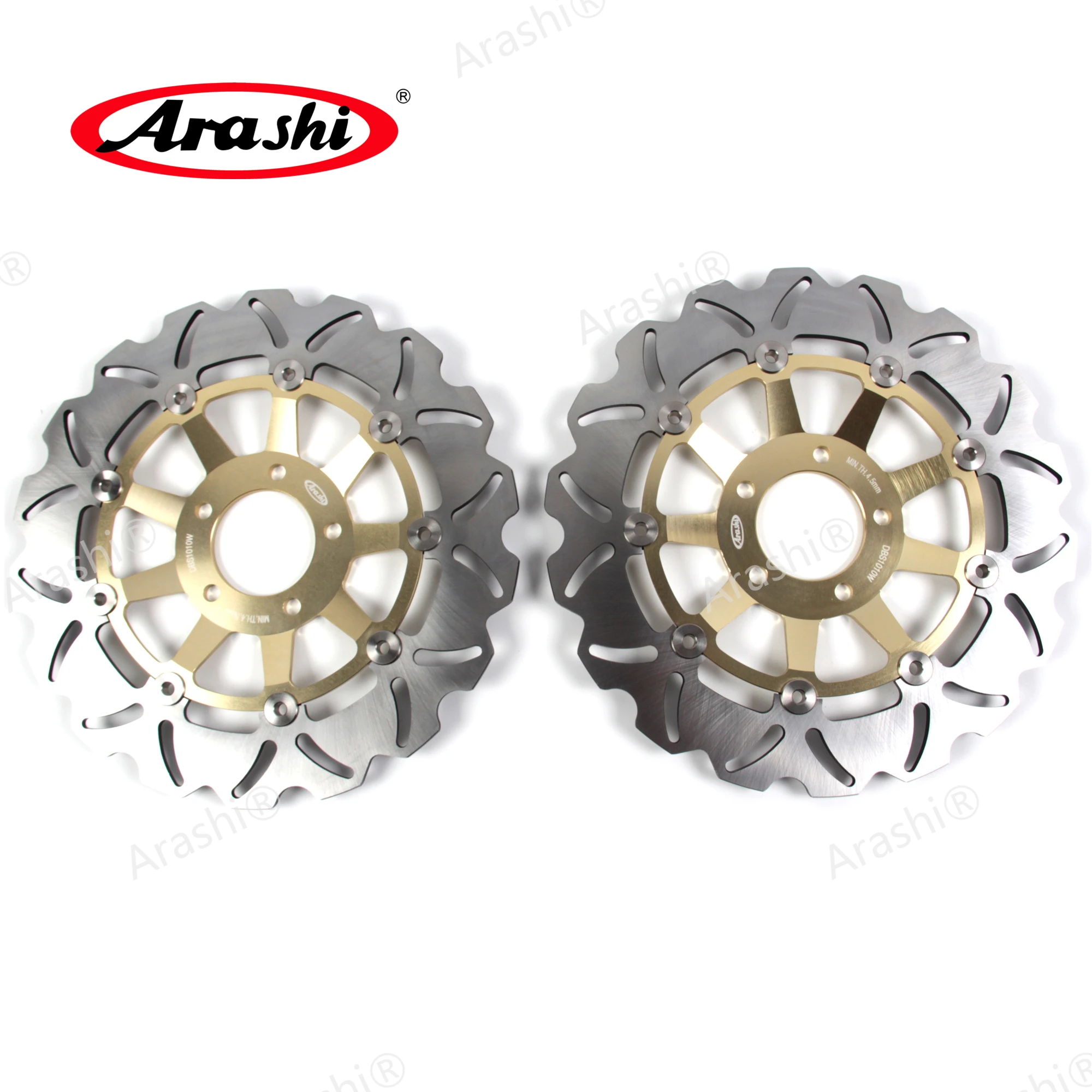 ARASHI GSX INAZUMA 1200 CNC Front Brake Rotors Discs For SUZUKI GSX1200 1999 2000 2001 2002 2003 / RF 900 1994 1995 1996 1997