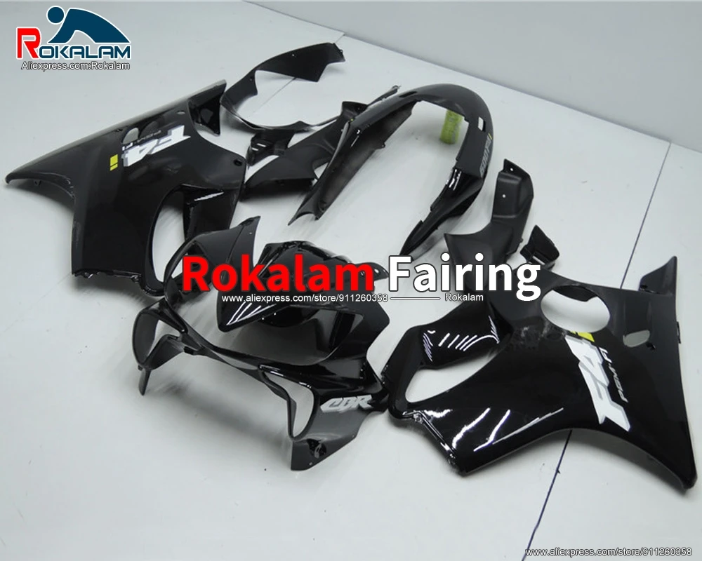 

Комплект кузова для Honda CBR600 F4i 2004 07 CBR600 F4i 04 2007 CBR600 2005 2006, черный комплект обтекателя мотоцикла (литье под давлением)