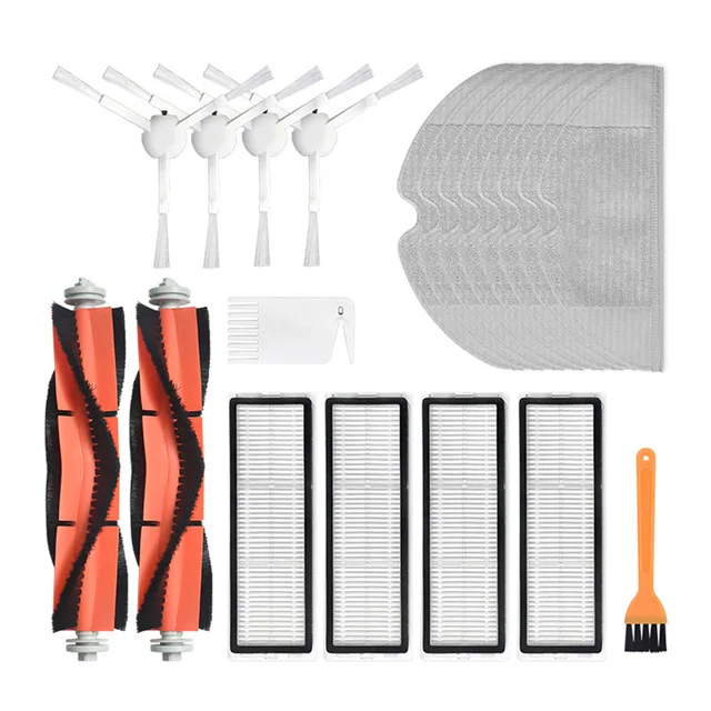 High Quality Side Brush HEPA Filter Main brush Mop kit For XIAOMI MIJIA 1C STYTJ01ZHM 1T and STYTJ02ZHM Vacuum Cleaner Parts