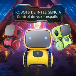 New Type Interactive Robot Cute Toy Smart Robotic Robots for Kids Dance Voice Command Touch Control Toys birthday Gifts