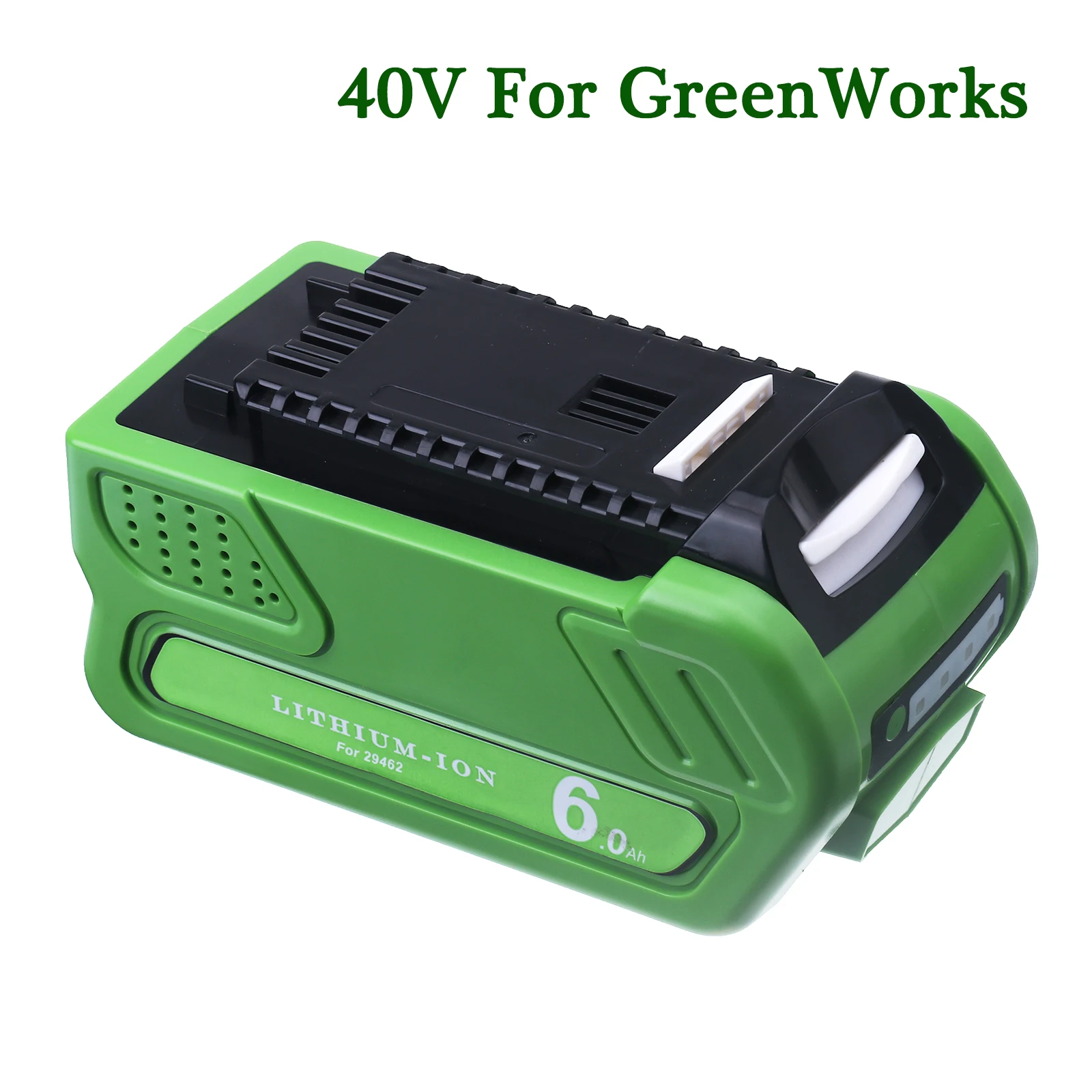 

40V 6000mAh Rechargeable Battery For Creabest 200W GreenWorks G-MAX GMAX 29462 29472 22272 29717 Lawn Mower Power Tools Battery