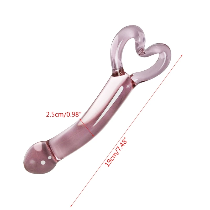 Pyrex Glass Dildo 인공 성기 크리스탈 항문 구슬 엉덩이 플러그 성인 여성을위한 섹스 토이 남성 게이