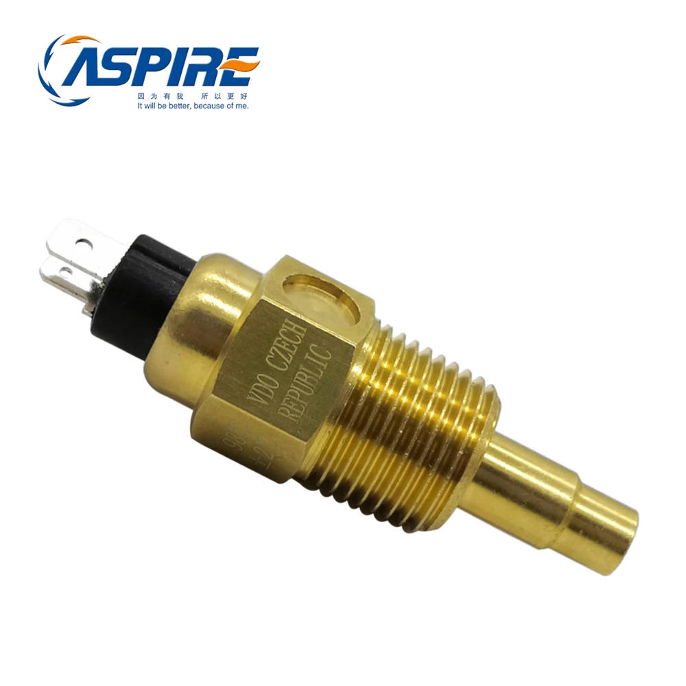 1/2 NPT 3W VDO CZECH Republic Extended Temperature Sensor Price 6-24V 120C for Generator