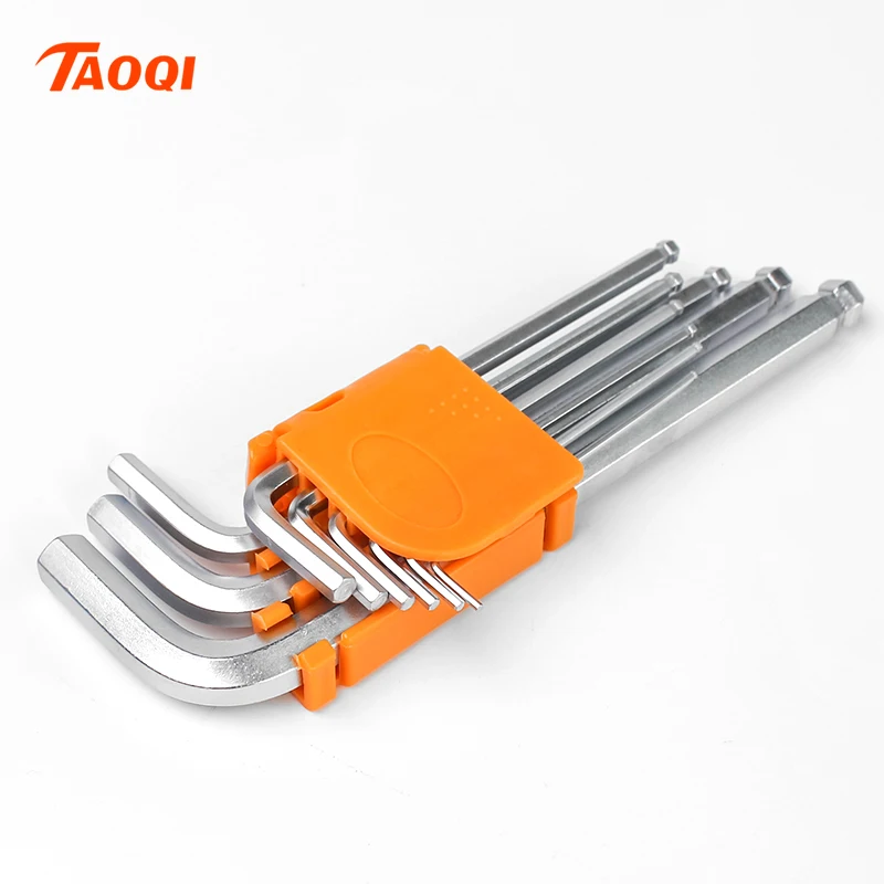 9Pcs Allen Key Set Hex Wrench Screwdriver Set Hexagon Spanner Universal Ball End Torx Star Keys Tool L Type Hand Tools Kit