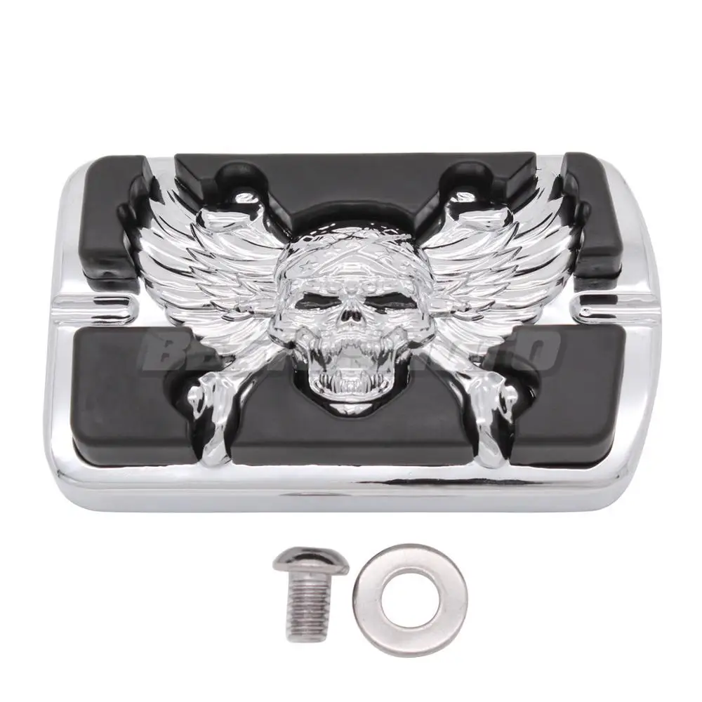 Motorcycle Footpegs Brake Pedal Pad Cover For Harley Dyna Switchback FLD Fatboy FLSTF Heritage Softail Classic FLSTC Road Glide view 5
