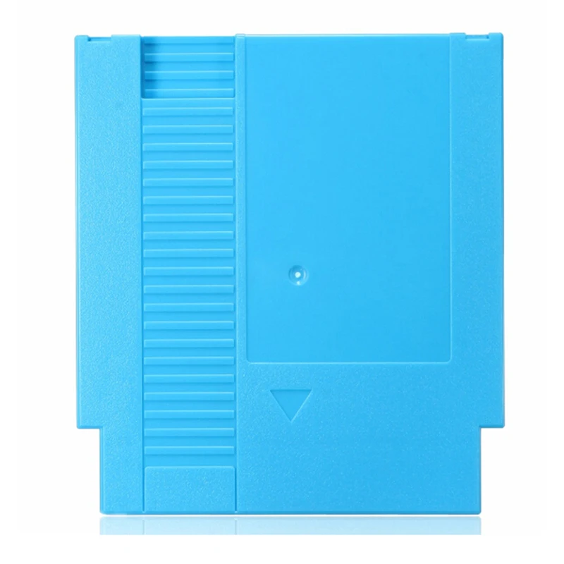 BLUE color 72 Pin Game Card Shell Game Cartridge Replacement Shell for NES Cover Plastic Case with 3 screw