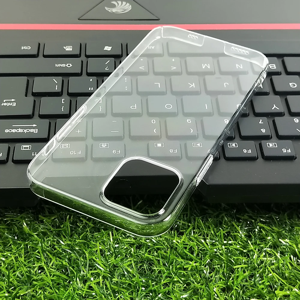 iPhone 12 Mini-hoesje voor Apple iPhone 12 Pro Max Doorzichtig telefoonhoesje Achterkant Harde pc-hoes Beschermende schaal