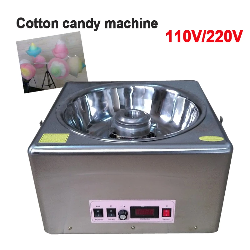 

Hot sale electric candy cotton maker CC-3801H cotton candy machine commercial Marshmallow machine 220v/110v 500-1000w adjustble