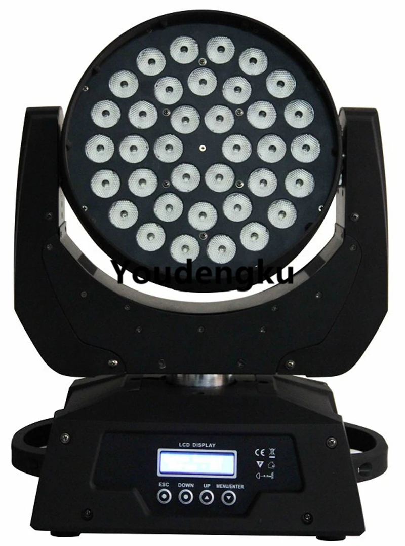 36 x 10 watt rgbw 4in1 moving head led wash light led lyre wash moving head dj disco stage lights