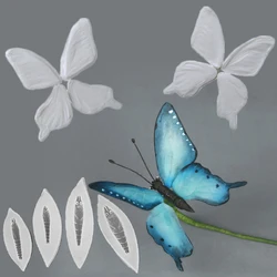 Butterfly Wing & Body Mould Silicone Mold Fondant Cake Decorating Tool Gumpaste Sugarcraft Chocolate Forms Bakeware Tools