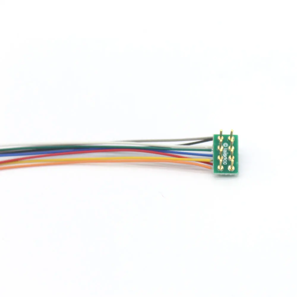 NEM652 Male Plug with Wire Harness for Dcc Model Trains Model Railway/LaisDcc Brand 860047