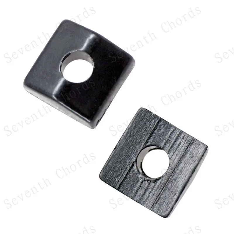 9 Stück/Set Schwarze Elektrische Gitarren-Sicherungsmuttern Tremolo-Brücke Musikinstrument Zubehörteile – Detail 2