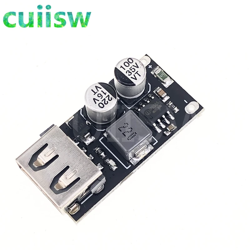 QC3.0 QC2.0 USB DC-DC Buck Converter Charging Step Down Module 6-32V 9V 12V 24V to Fast Quick Charger Circuit Board 5V