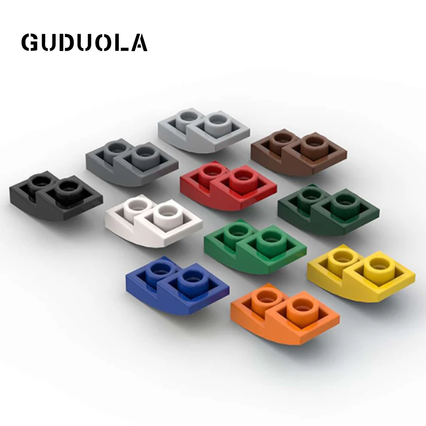 Guduola Special Bricks 24201 Plate with Half Bow Inverted 1x2x2/3 MOC Building Block Small Particle Parts Toy 80pcs/LOT