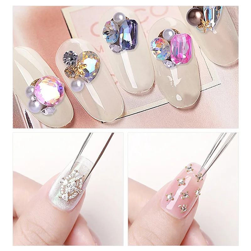Venalisa Fabrik Klebegel Transparent Klarfarben Lieferant Diamant Dickes Nagelgel Diamant-Dekorationskleber Stickgel Festes Gel – Detail 13