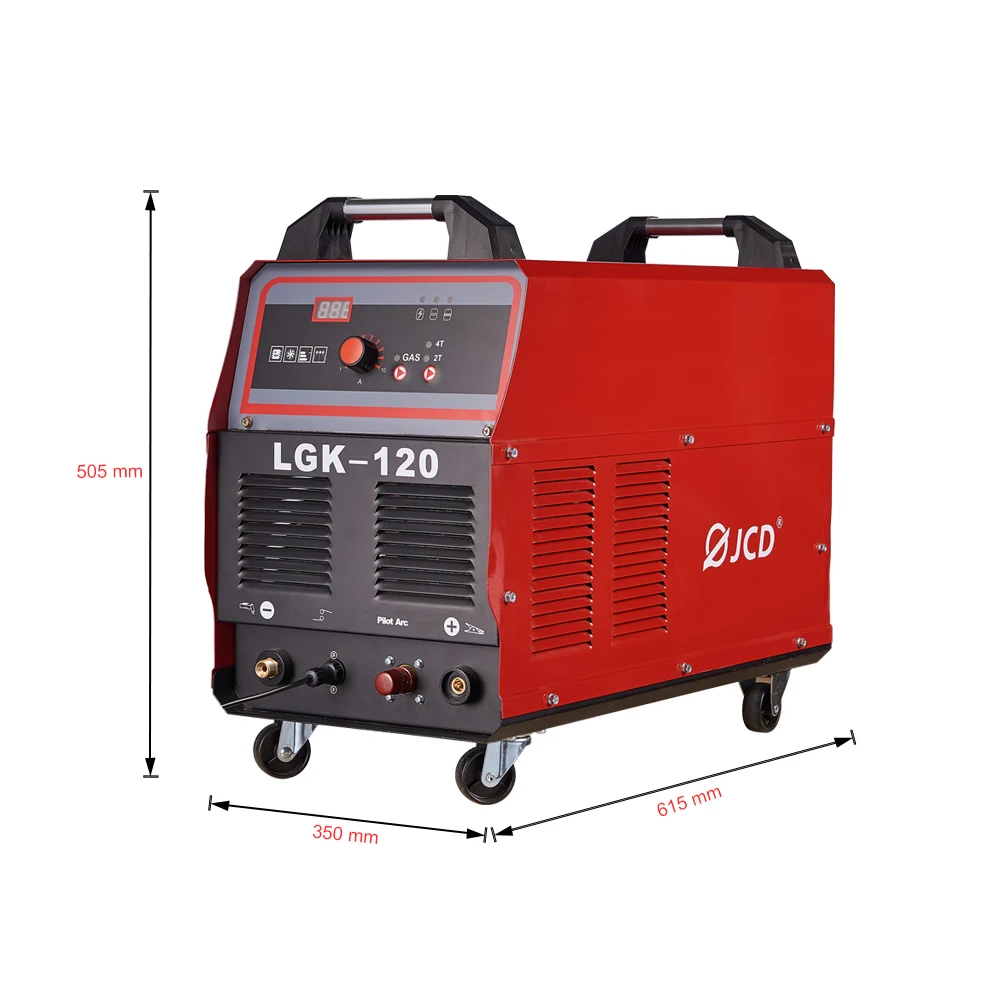 JCD 120 Amps CNC IGBT plasma cutter Equipment LGK-120 for Plasma Cutting Machine with Straight Machine Torch Pipe Cutter