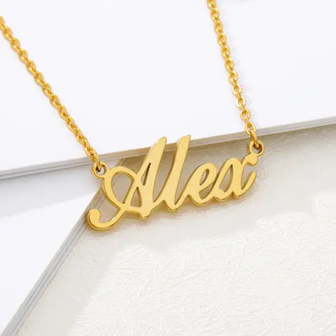 Personalized Name Pendant Necklace