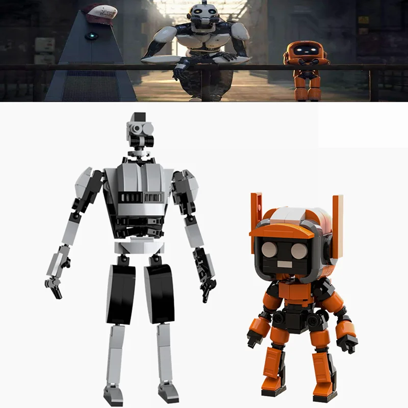 Buildmoc Movie Love Death and Robots Intelligent Robot K-VRC XBOT4000 Episode Action Figures Building Blocks Toys for Children