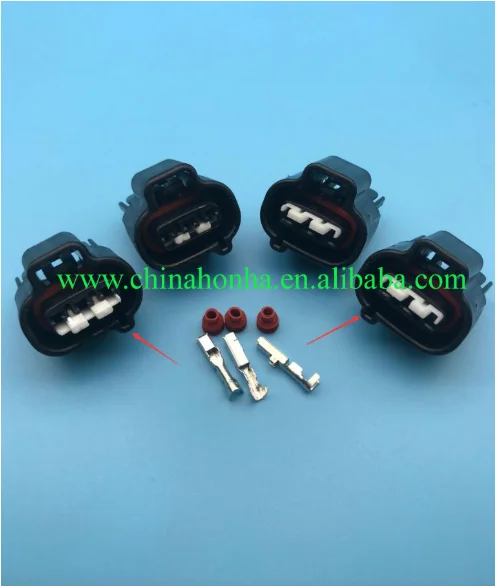 

10 pcs 3-pin DS-BN-3F-GR waterproof car connector VSS sensor 90980-11145 6248-5316 6248-5317