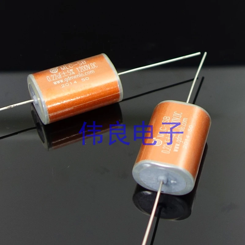 Axial electrolytic capacitor  MLC-SB series IGBT axial non-inductive fever high-speed capacitor 474 224 0.47UF 0.22UF 1200V