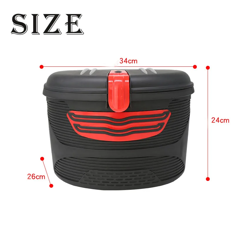 Best Selling Electric Scooter Storage Black Front Rear Carrying Foldable Basket For XIAOMI M365 Scooter Parts Electric Scooter