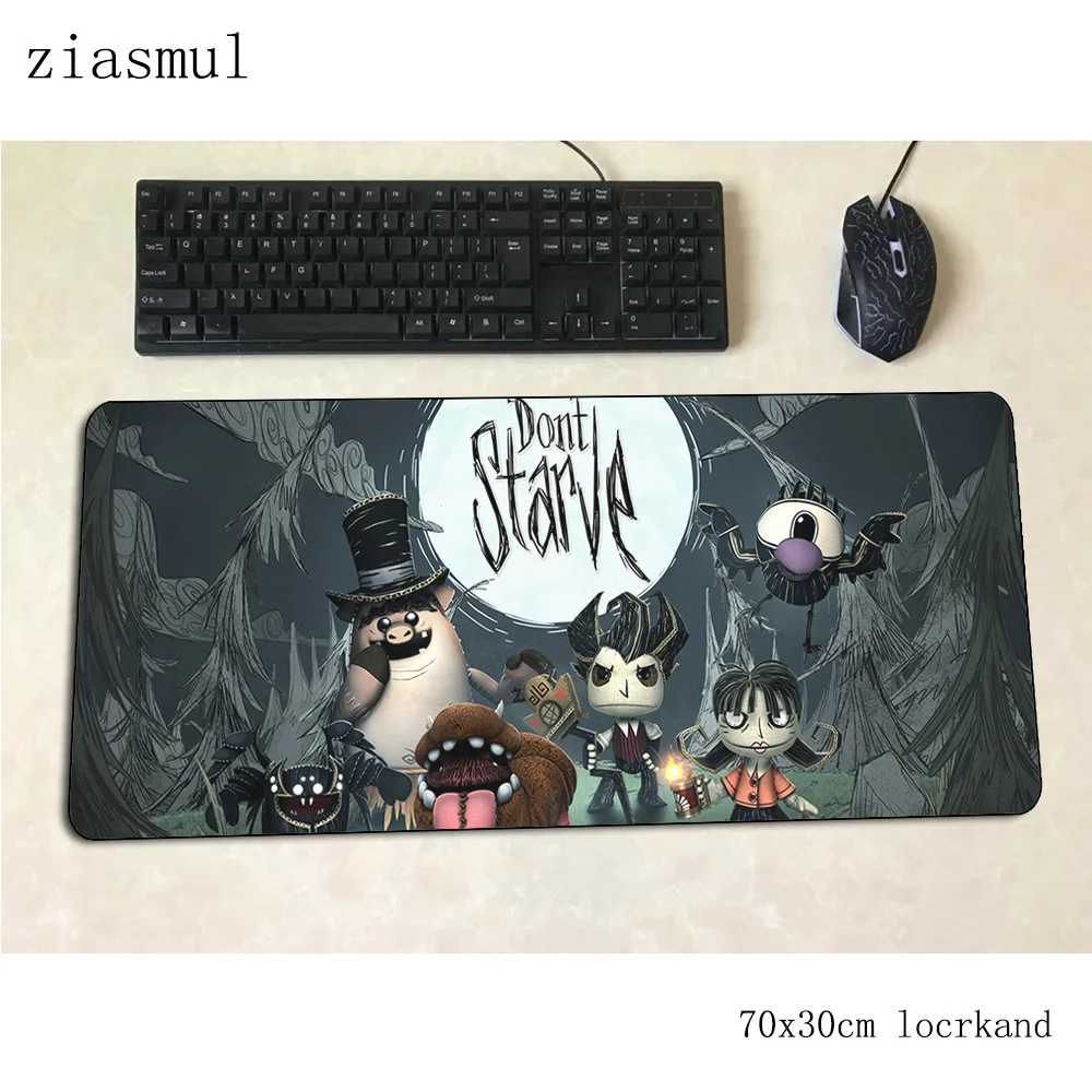 dont starve mouse pad gamer big 70x30cm gaming mousepad pc notbook desk mat cute padmouse games High quality gamer mats gamepad