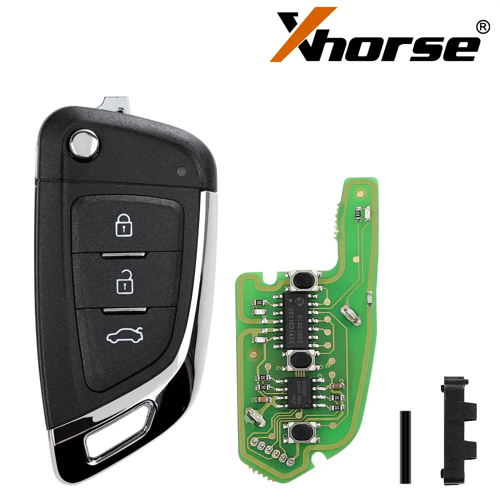 

XHORSE XKKF03EN Universal Remote Key 3 Buttons Fob Knife Style