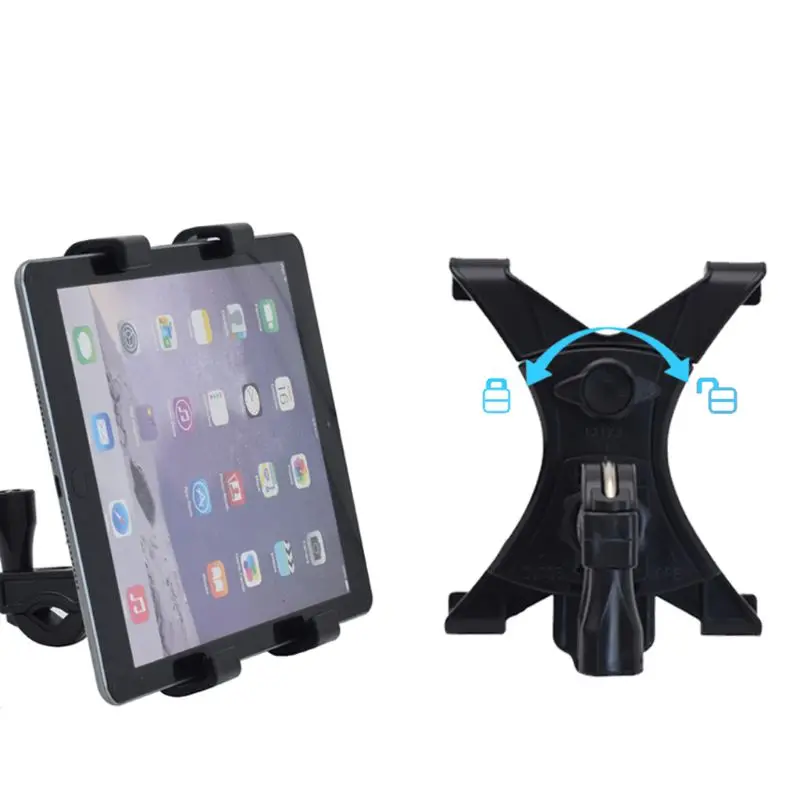 Universal 360 Fahrrad Halter Halterung Übung Bike Halterung Für 7-12 zoll Tablet PC qyh