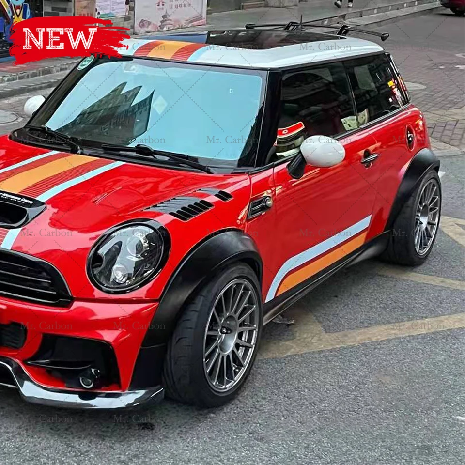 RSI-STYLE r56,r57,r58,r59用のミニクーパー/jcw用のセット,グラス