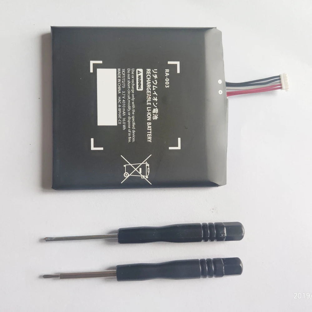 10pcs 3.7V 4310mAh แบตเตอรี่ในตัวสำหรับ Switch NS คอนโซลอะไหล่แบตเตอรี่