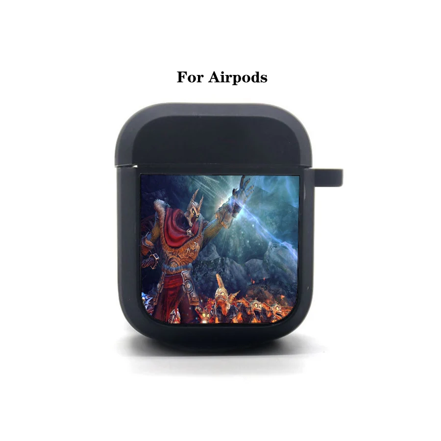 Anime Overlord AirPods case Cover Apple AirPods Earphone bag Soft Silicone Bluetooth Protective Earphone Case