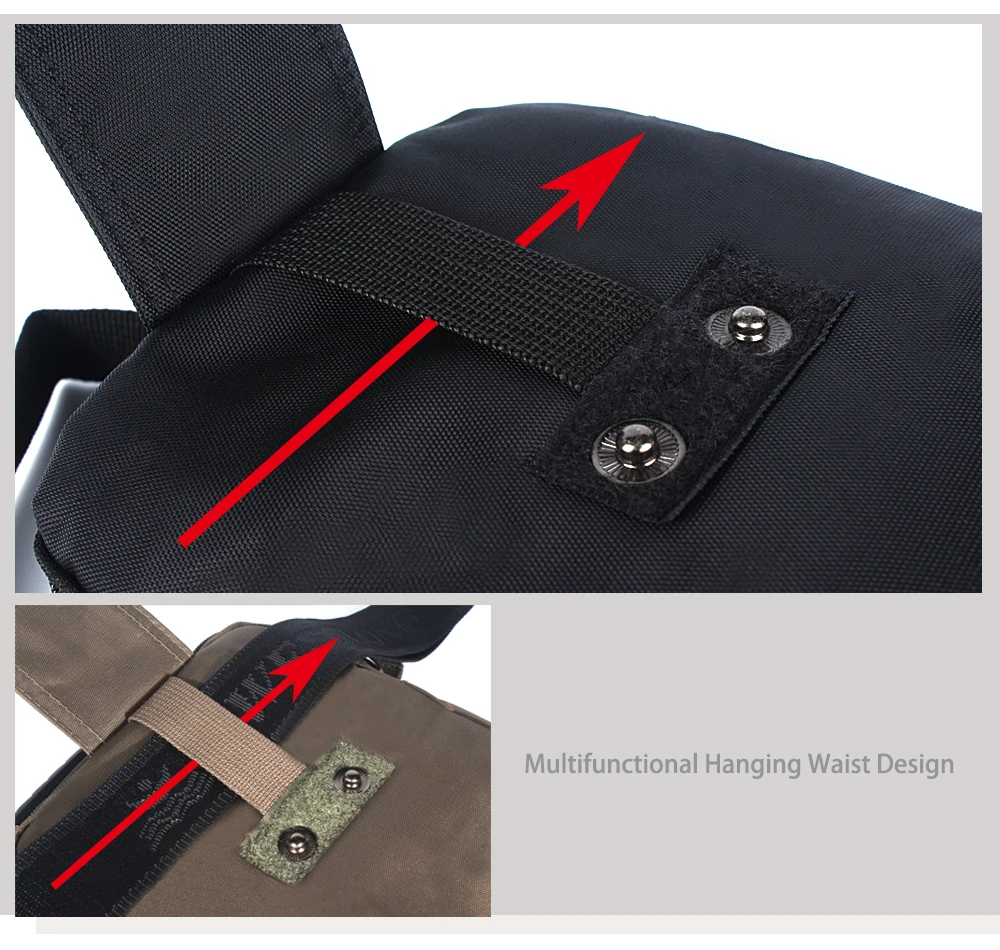 Taktische Männer Messenger Nylon Tasche Outdoor Armee Multifunktions Reisetasche Wasserdichte Telefon Schulter Military Umhängetaschen 3705 – Detail 18