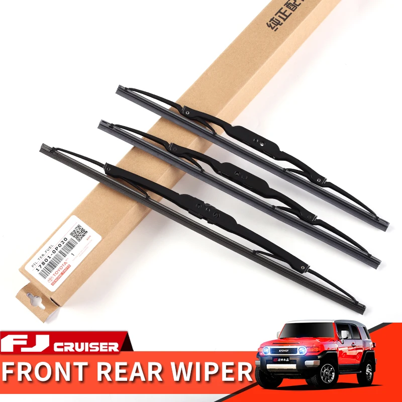 

06-21 Year Toyota FJ Cruiser Accessories Exterior Modification Wiper Blade Front And Rear Wipers Protection Maintenance