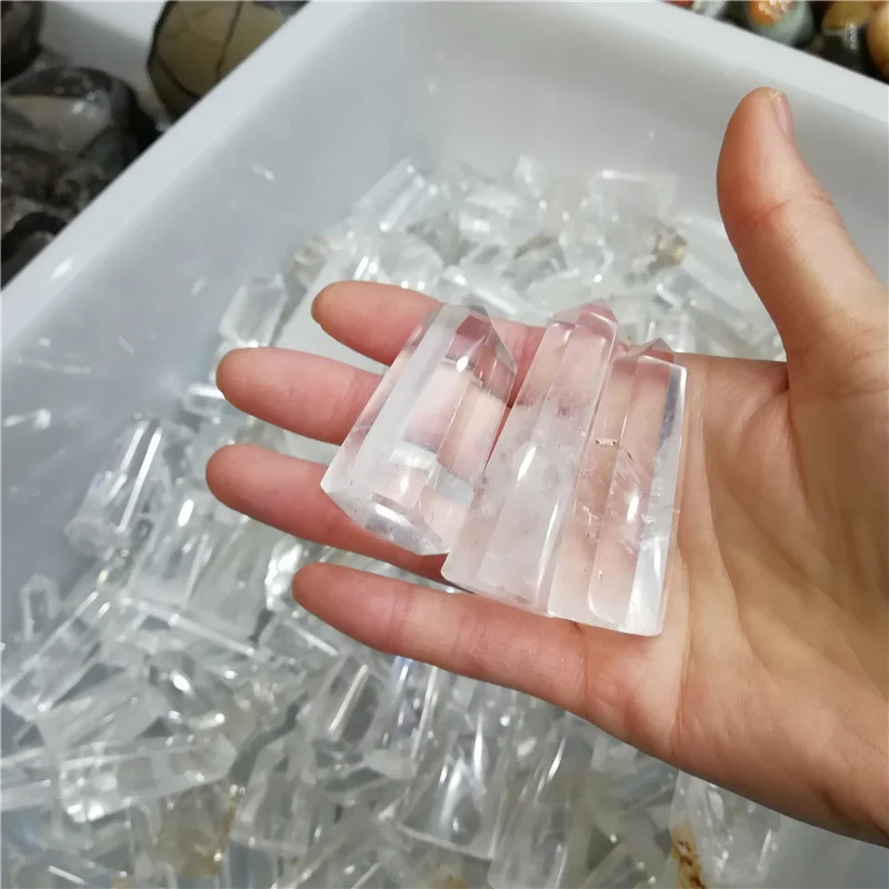 

2.2LB High quality natural clear quartz crystal wand point for healing
