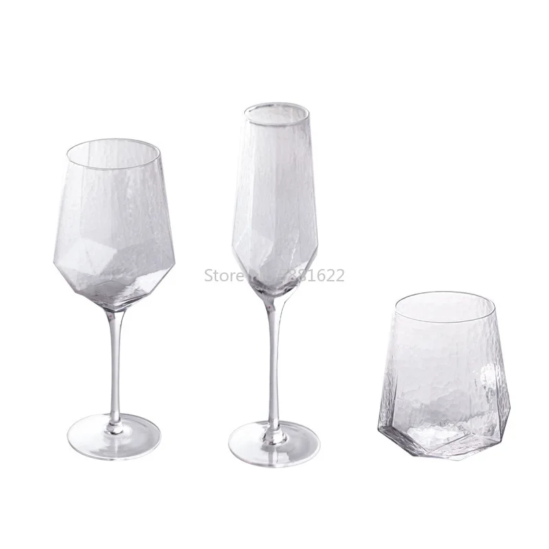 New Phnom Penh  Wine Glass Crystal Glass Goblet Glass Champagne Glass Diamond Glass image 5