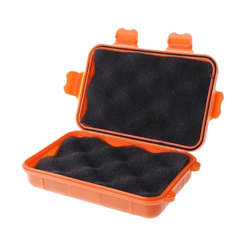 Outdoor Shockproof Waterproof Tool Box Airtight Case EDC Travel Sealed Container