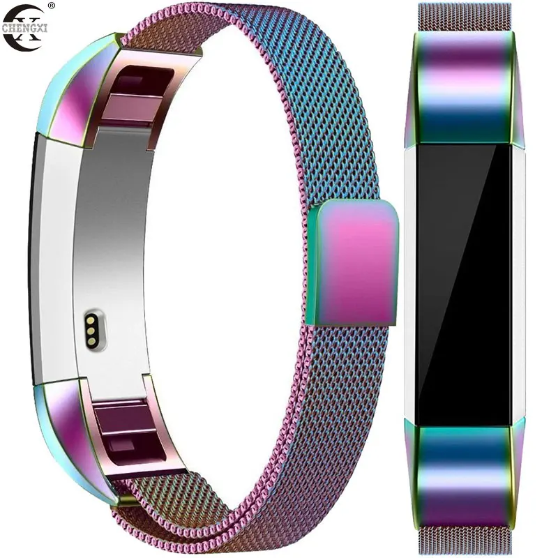 Metal Band for Fitbit Alta HR/ Fitbit Alta Wristbands Stainless Steel Bracelet Replacement Watch Band for Fitbit Alta HR Strap