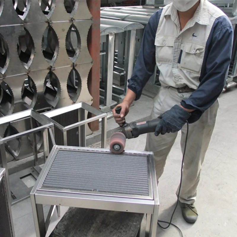 Rueda de pulido de alambre de acero, máquina pulidora de trefilado eléctrico para tratamiento de pulido de cicatrices y rebabas.