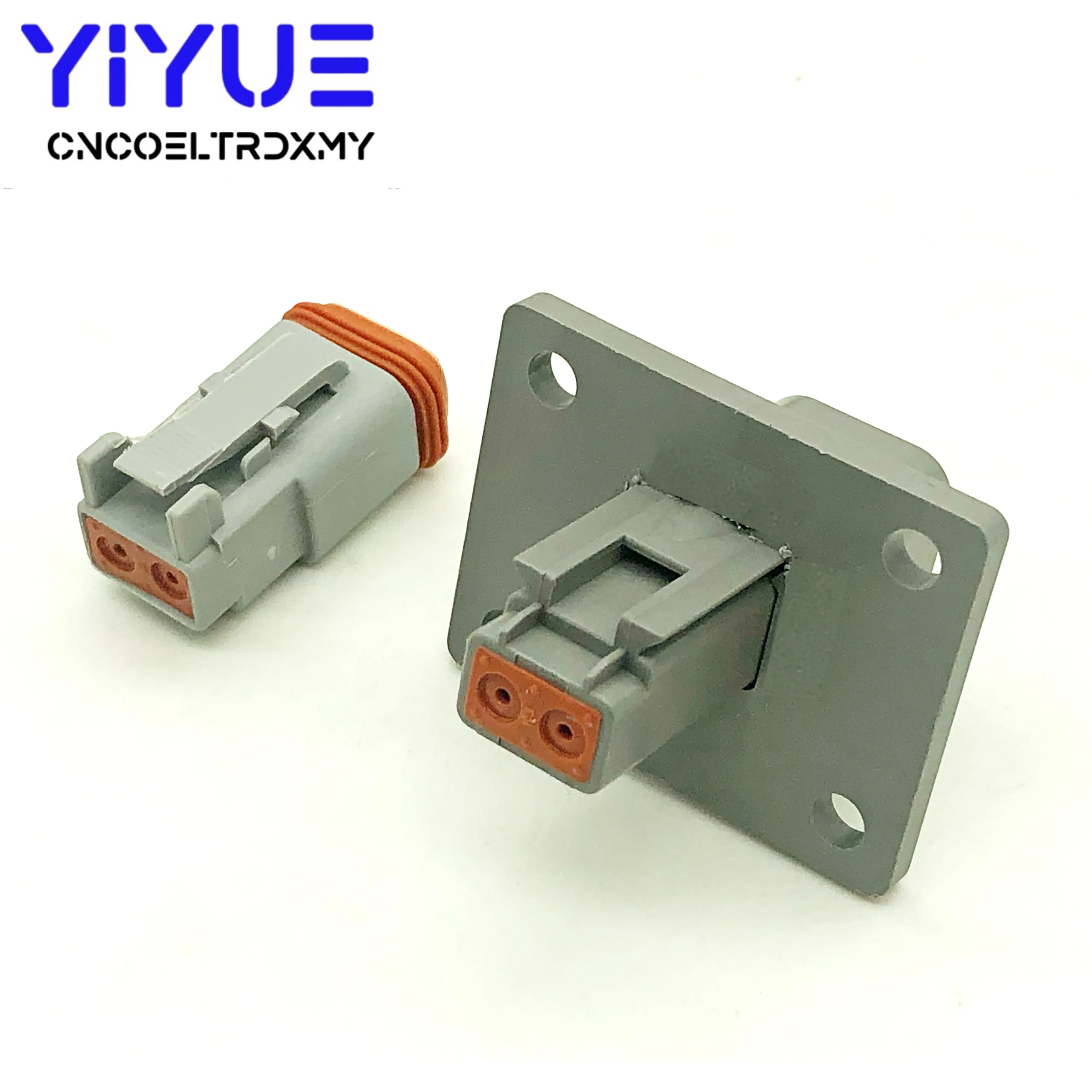 Deutsch DT Waterproof Wire Connector DT04-2/3/4/6/8P-L012 male and female 2/3/4/6/8Pin Automotive Sealed Plug with pins