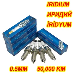 4pcs iridium spark plug LD7RTI for Corolla SC20HR11 Mazda 3 6 3444 REA9WYPB4 NISSAN FXE20HE11 3436 PE5R-18-110 ILKAR7L11 94124