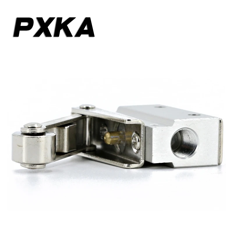 صمام هوائي يدوي ، مفتاح صمام الهواء ، صمام زر ، نوع الأسطوانة ، صمام ميكانيكي #3