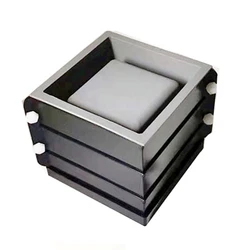 DIY 4 inch Sqaure Concrete Flower Pot Silicone Mold Succulent Planter Silicone Mold Homemade Succulent Plant Pot Molds