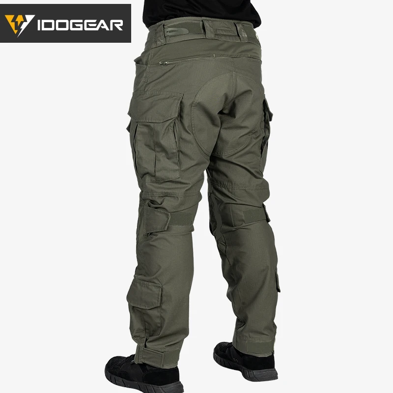 IDOGEAR Tactical G3 Combat Suit Shirt & Pants Knee Pads Update Ver Camo Combat Uniform 3004