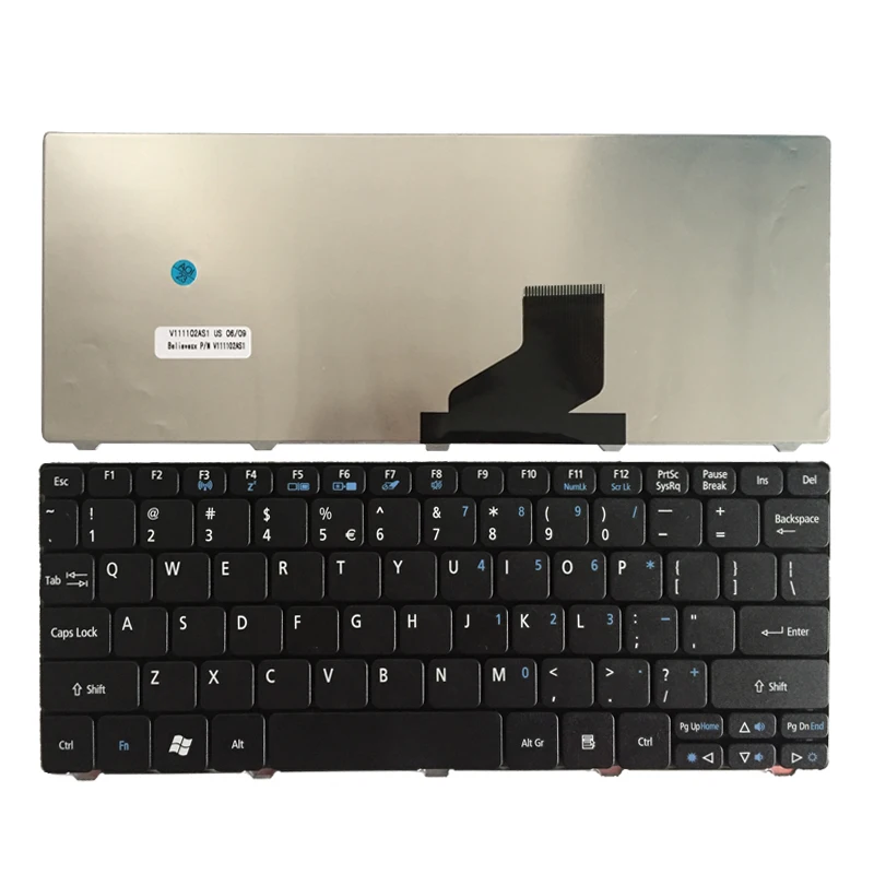 NEW US keyboard for Acer Aspire One AO532H-2742 AO532H-2789 AO532H-2406 AO532H-2527 US laptop keyboard black