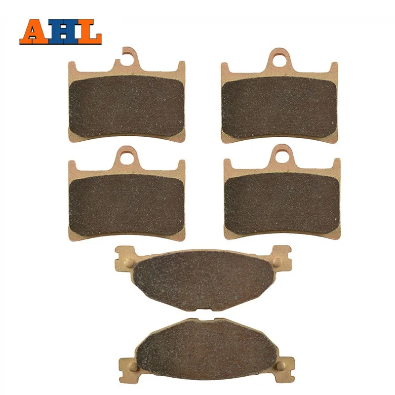 

AHL Motorcycle Front and Rear Brake Pads for YAMAHA BIKES TDM 900 TDM900 2002-2010 Sintered Brake Disc Pad