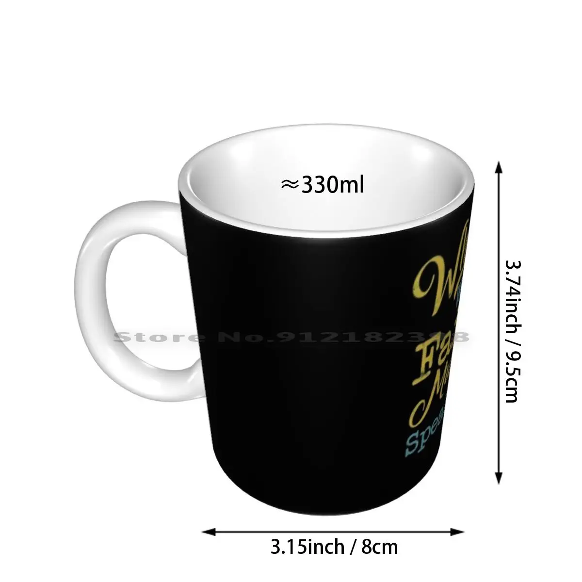 Where Words Fail Music Speaks Guitar Design Ceramic Mugs Coffee Cups Milk Tea Mug Acoustic Guitar Musical Instrument Quote