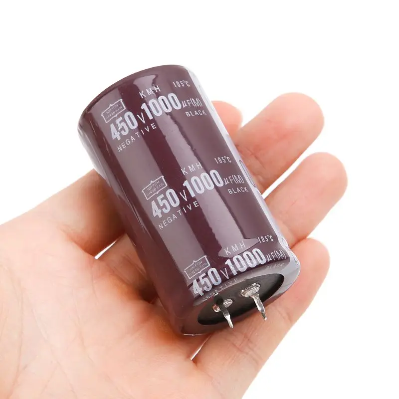 High Frequency 450V 1000uF Aluminum Electrolytic Capacitor Volume 35x60 High Quality and Brand New