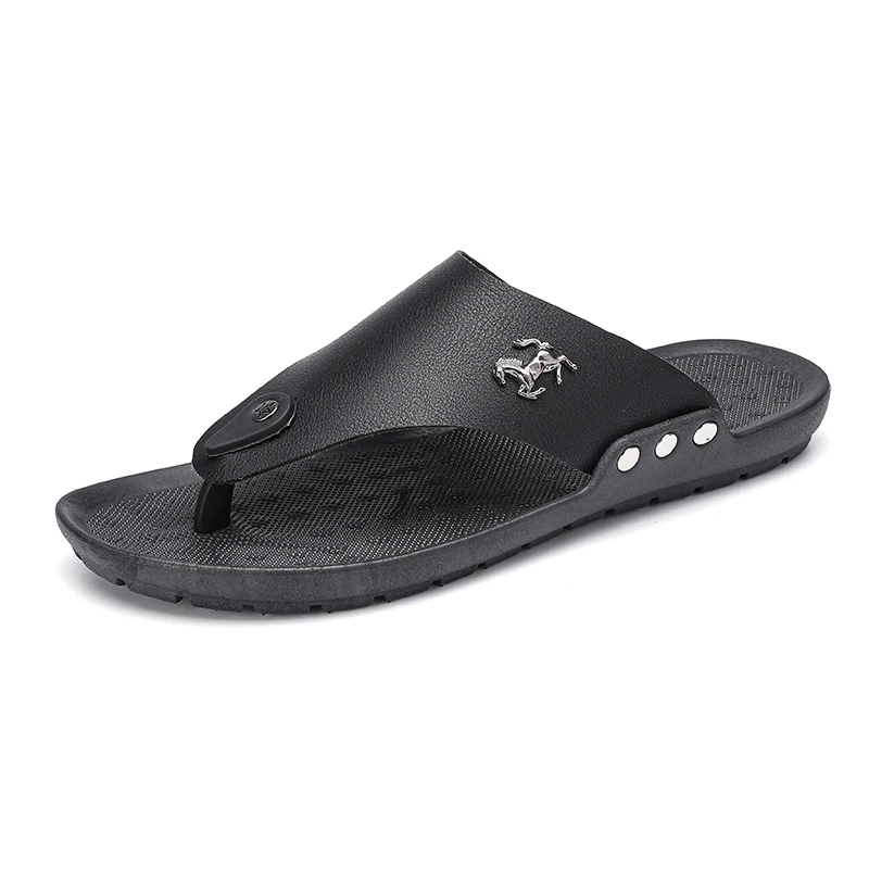 

Men Slippers Flip Flops Designer Fashion Home Shoes Outdoor Plus Size Mules Black Zapatos Hombre